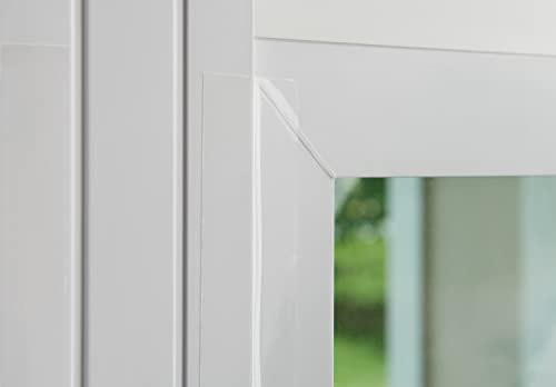 3M Interior Transparent Weather Sealing Tape for Windows and Doors, Moisture Resistant Tape