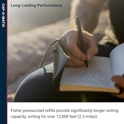Fisher Space Pen Cap-O-Matic Ballpoint Pen - Matt Black