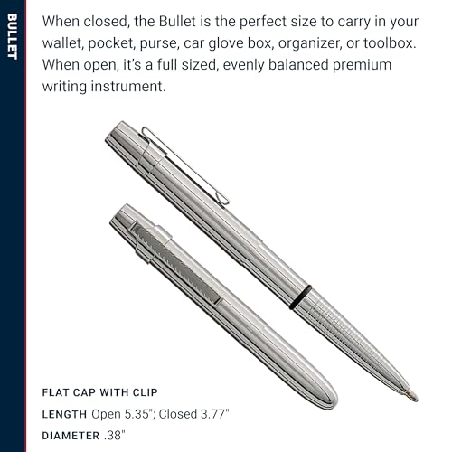 Fisher Space Original Astronaut Retractable Pen, Metallic