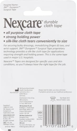 Nexcare Nexcare Durable Cloth First Aid Tape