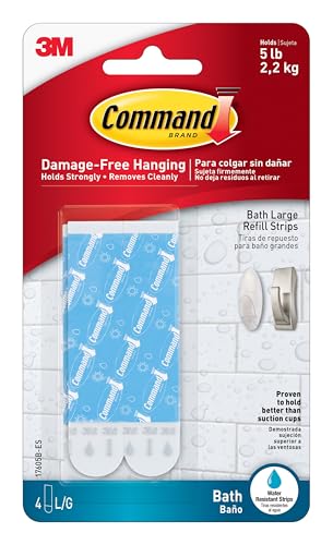 Command Water Resistant Replacement Strips