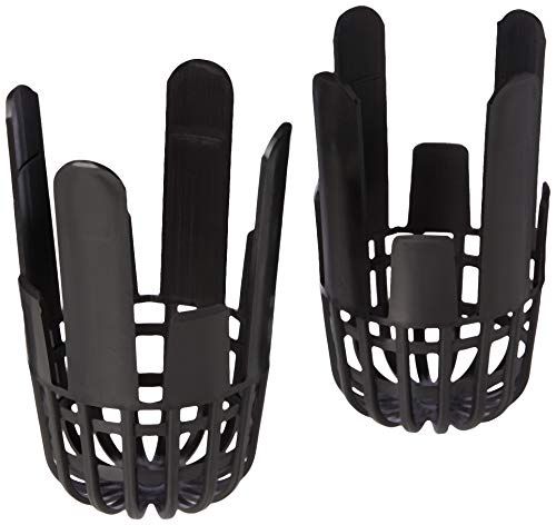 merriway Gutter Balloon Outlet Guard, Black To Fit 68 mm Pipe - Pack of 2