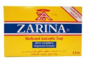 Zarina Medicated Antiseptic Soap With Vitamin E 80g