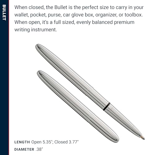 Fisher Bullet Space Pen - Chrome