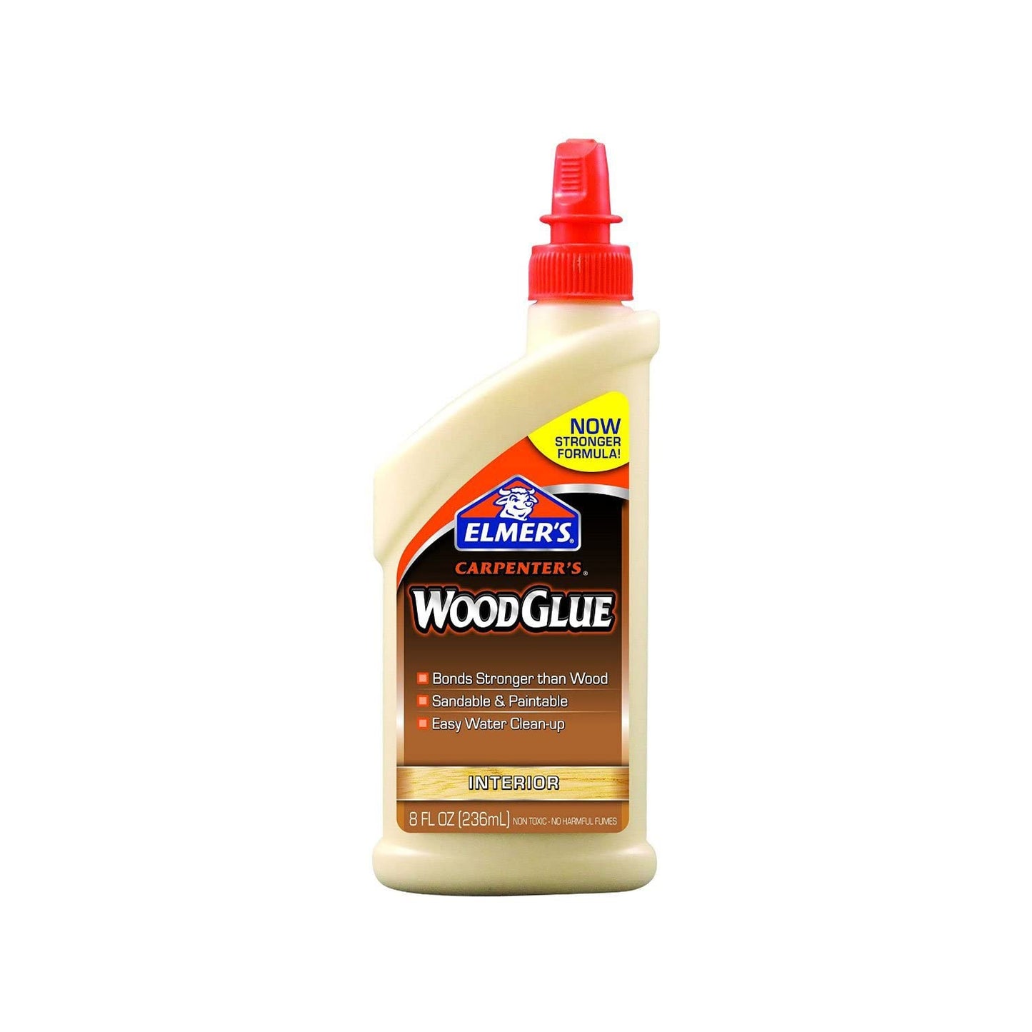 Elmer's 8 oz Carpenters Wood Glue, Yellow