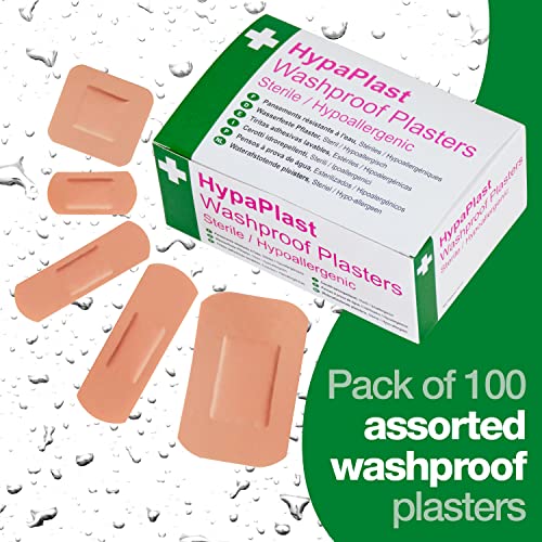 Safety First Aid Group HypaPlast Pink Washproof, Assorted (100)