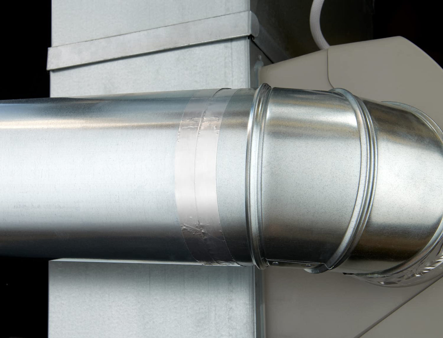 3M High Temperature Flue Tape, High Heat Sealing Tape up to 600 degrees, 1.5' in x 15" ft Silver