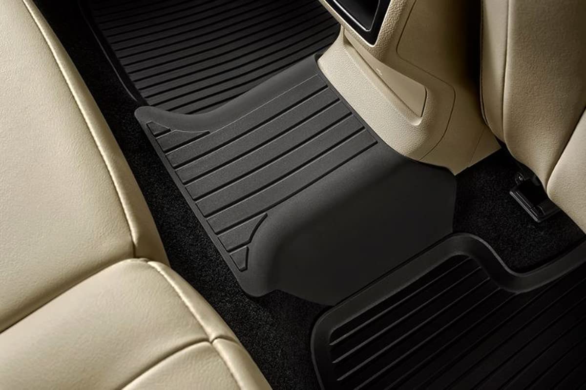 Skoda Original Karoq Rubber Mat Tunnel Rear Cover Centre Tunnel Cover 57A061580 Black