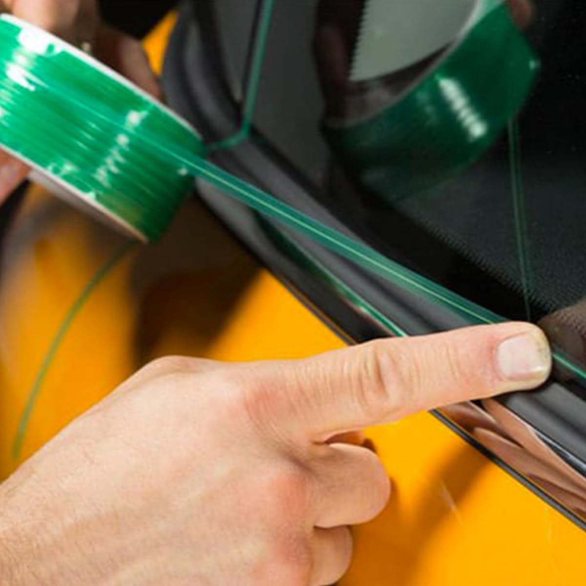 3M Finish Line Knifeless Tape KTS-FL2, Trial Size, Green, 3.5 mm x 10 m