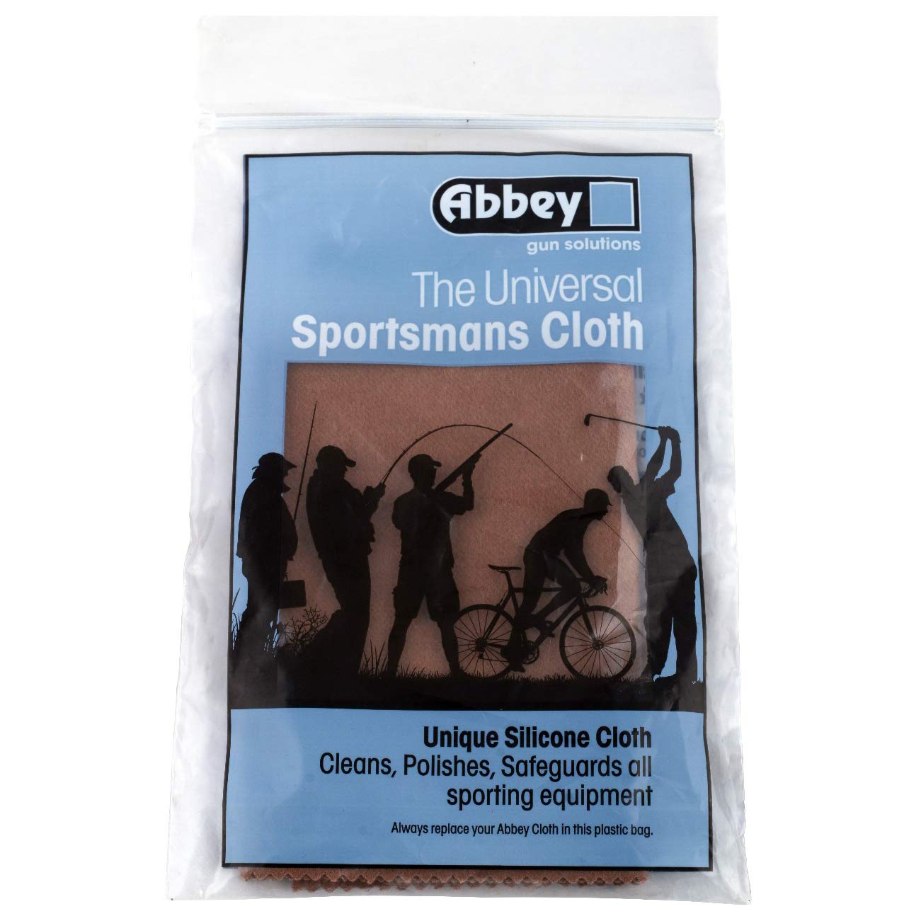 Abbey 2x Universal Sportsmans Silicone Cloth - Gun Cleaning Shooting Rifle Shotgun