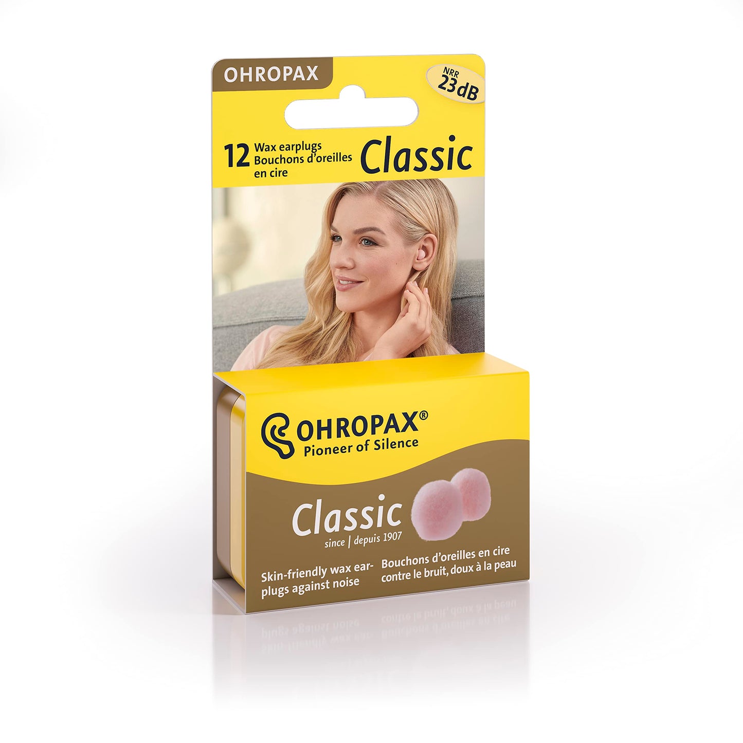 Ohropax Classic Earplugs - 6 Pairs
