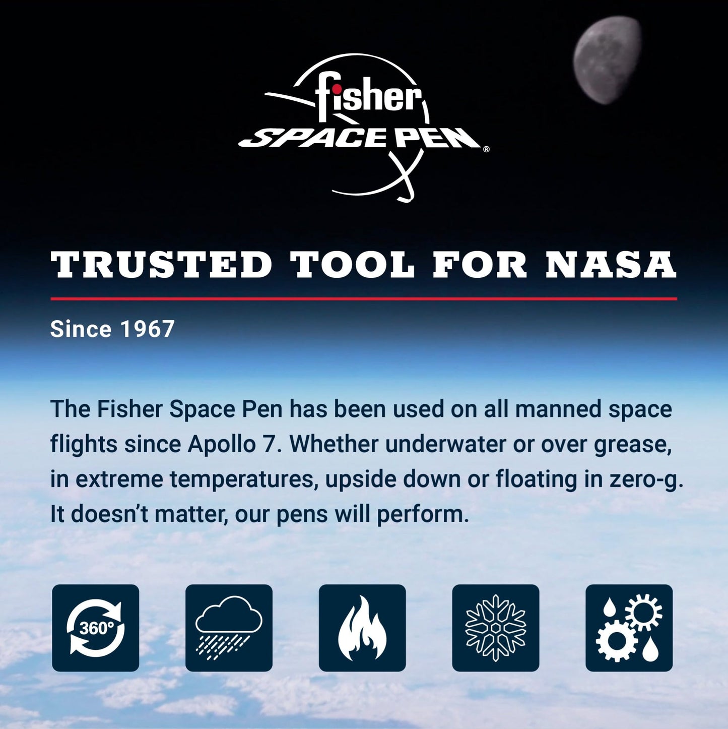 Fisher Space Pen SPR4F Black Ink Fine Point Refill