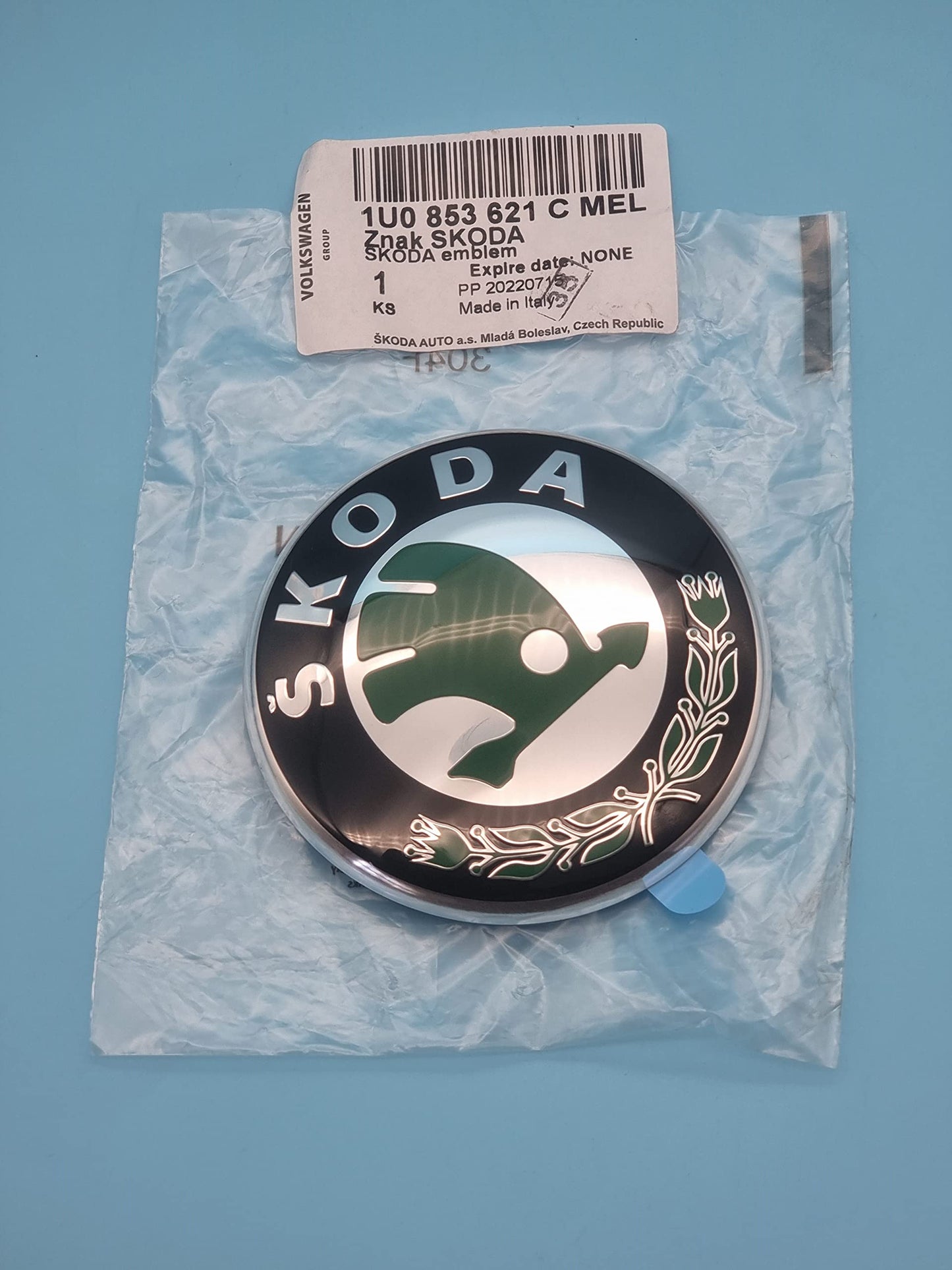 Original Skoda Logo Emblem Logo For Tailgate