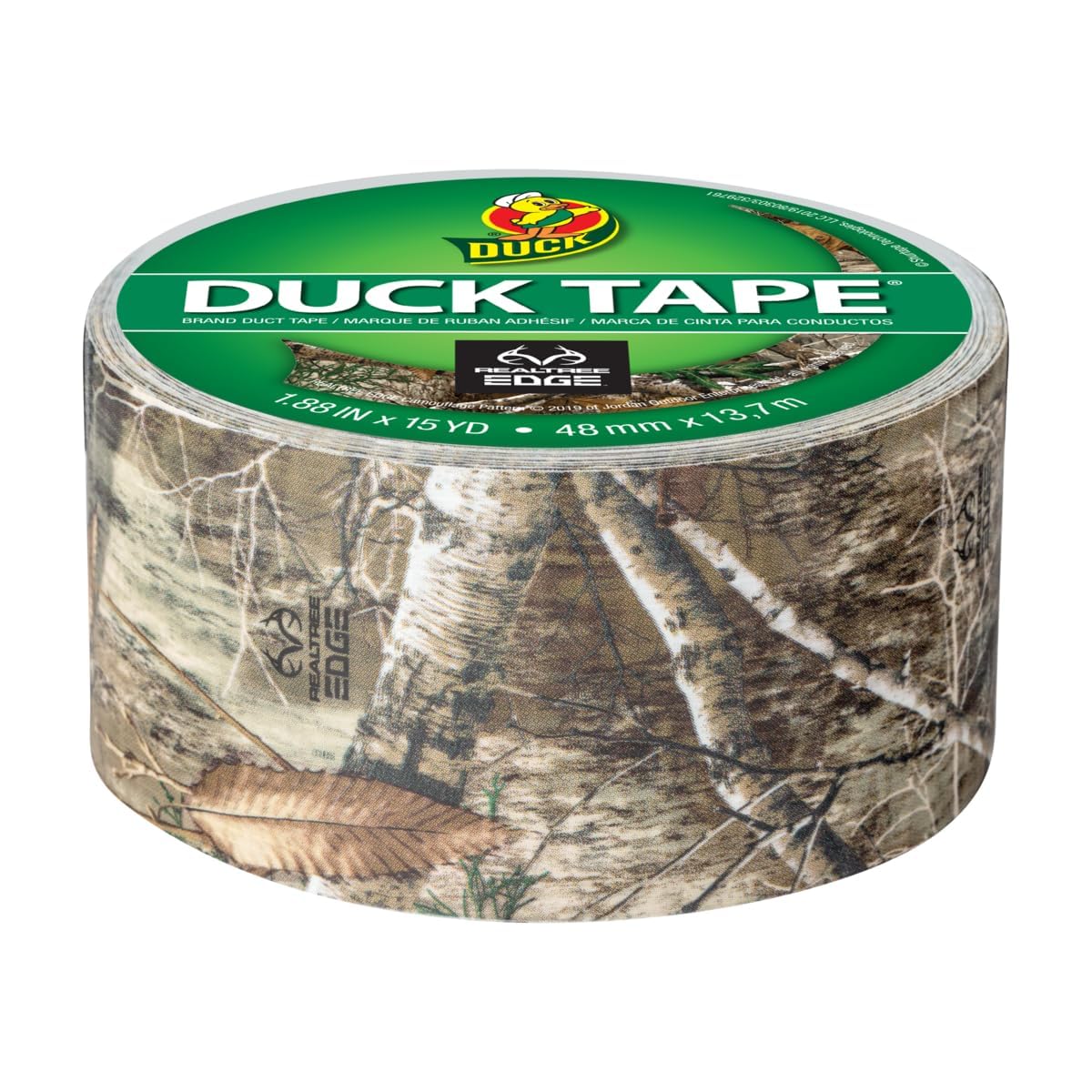 ShurTech 155631 Printed Duct Tape, Realtree Camouflage, 1.88 Inches X 10 Yards