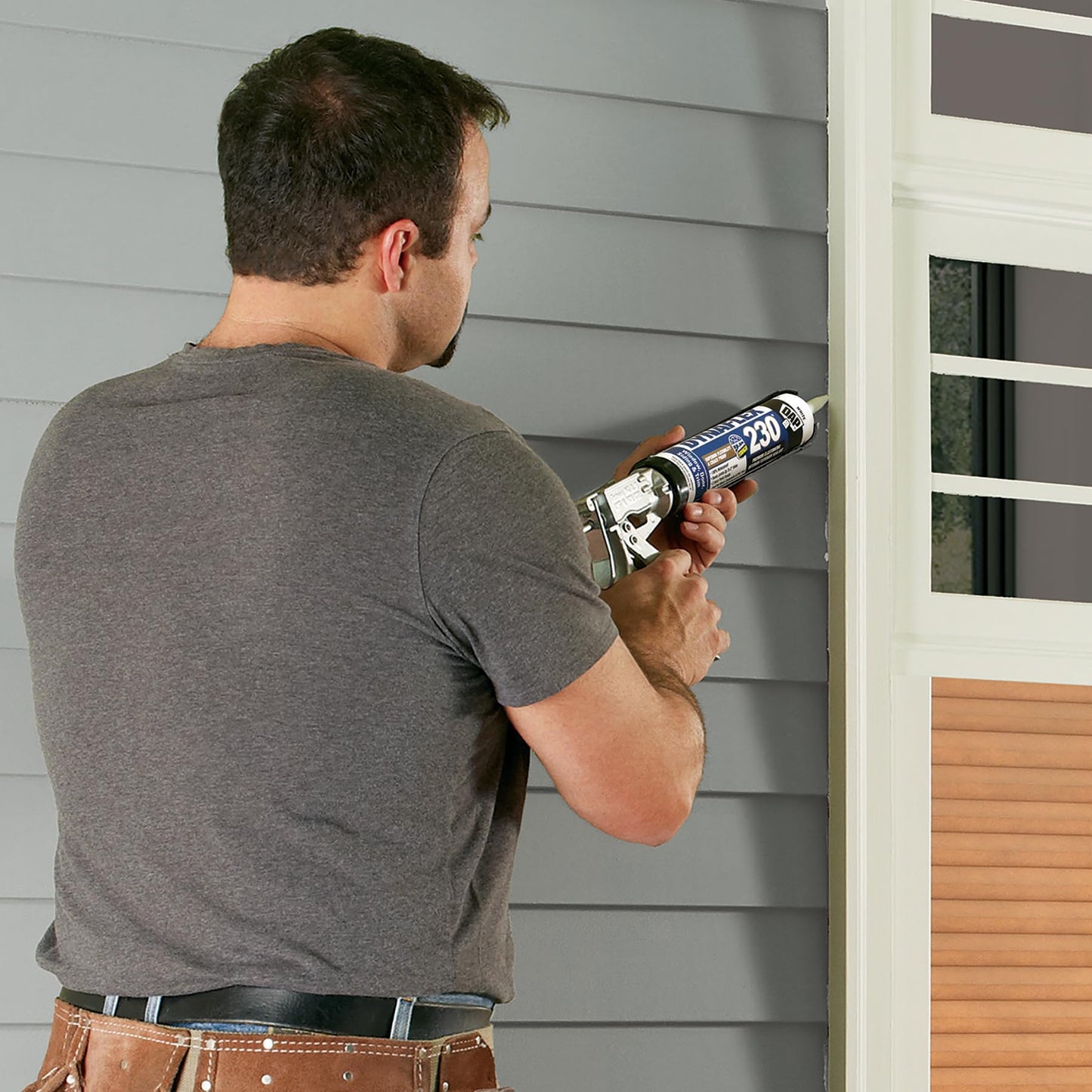Dap 18275 DYNAFLEX 230, White 100% Waterproof Window, Door & Trim Sealant, 10.1 oz