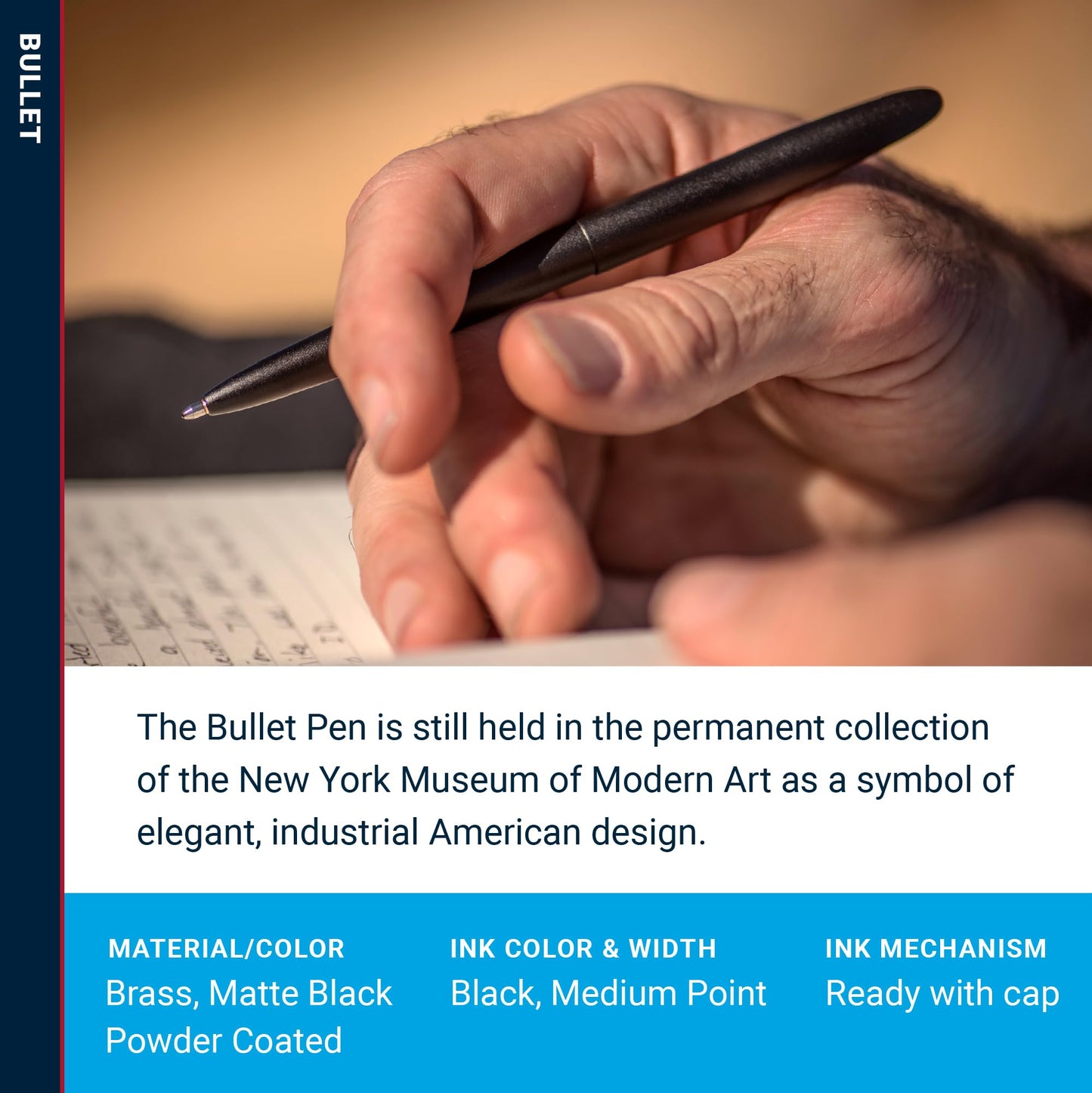 Fisher Bullet Space Pen - Matte Black
