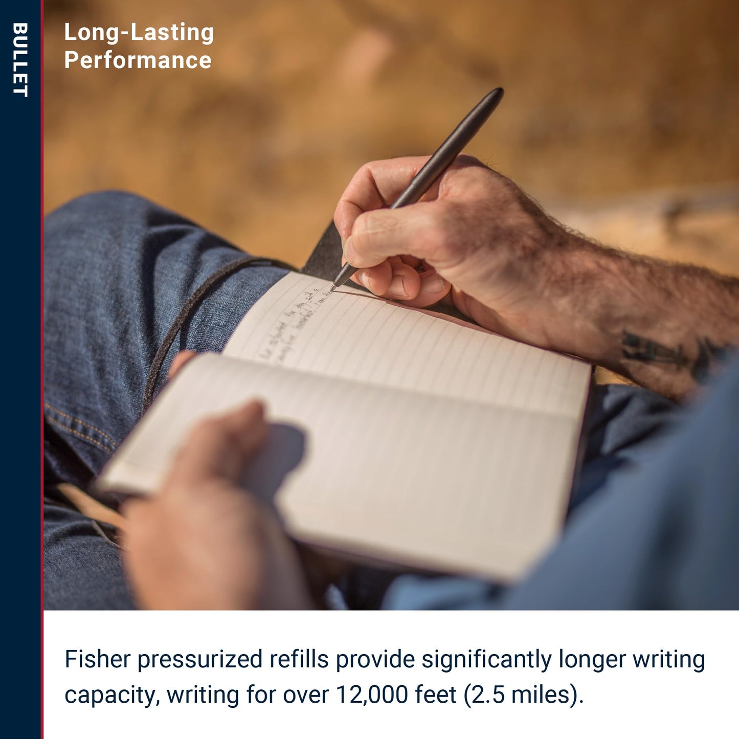 Fisher Bullet Space Pen - Matte Black