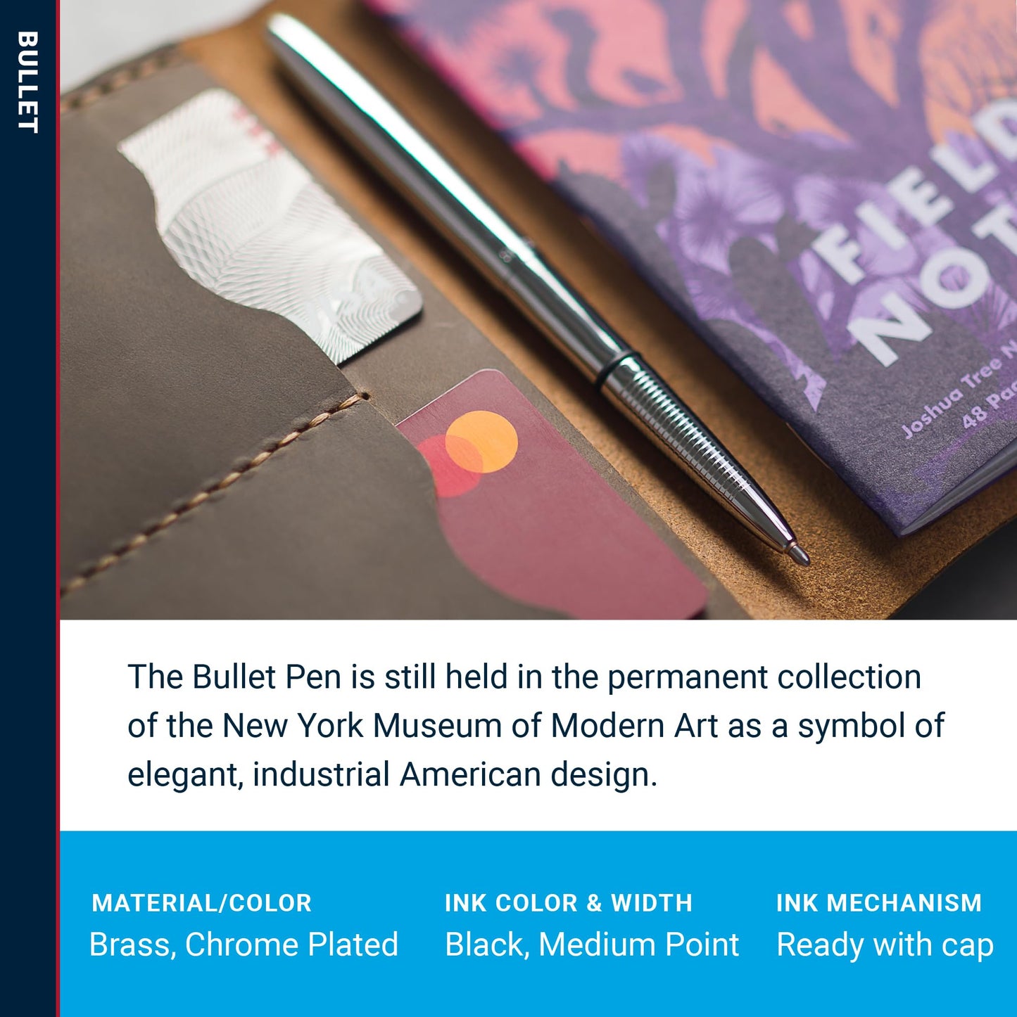 Fisher Bullet Space Pen - Chrome