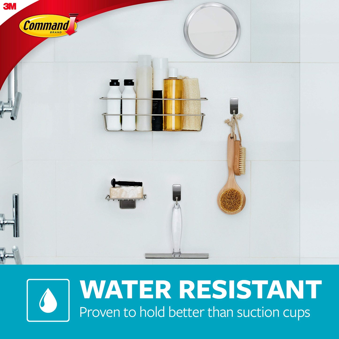 Command Water Resistant Replacement Strips