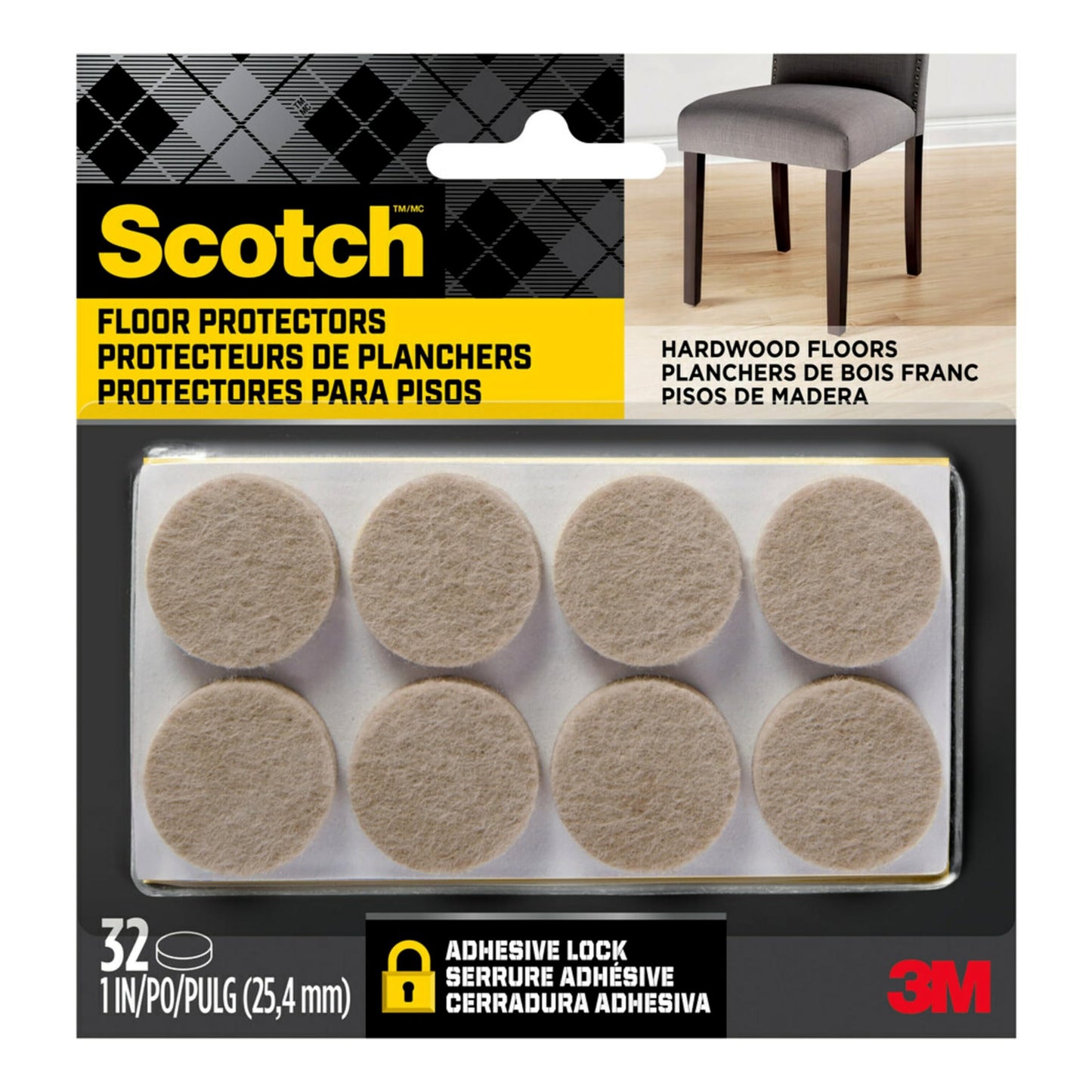 Scotch-feltpads-1inch32pack