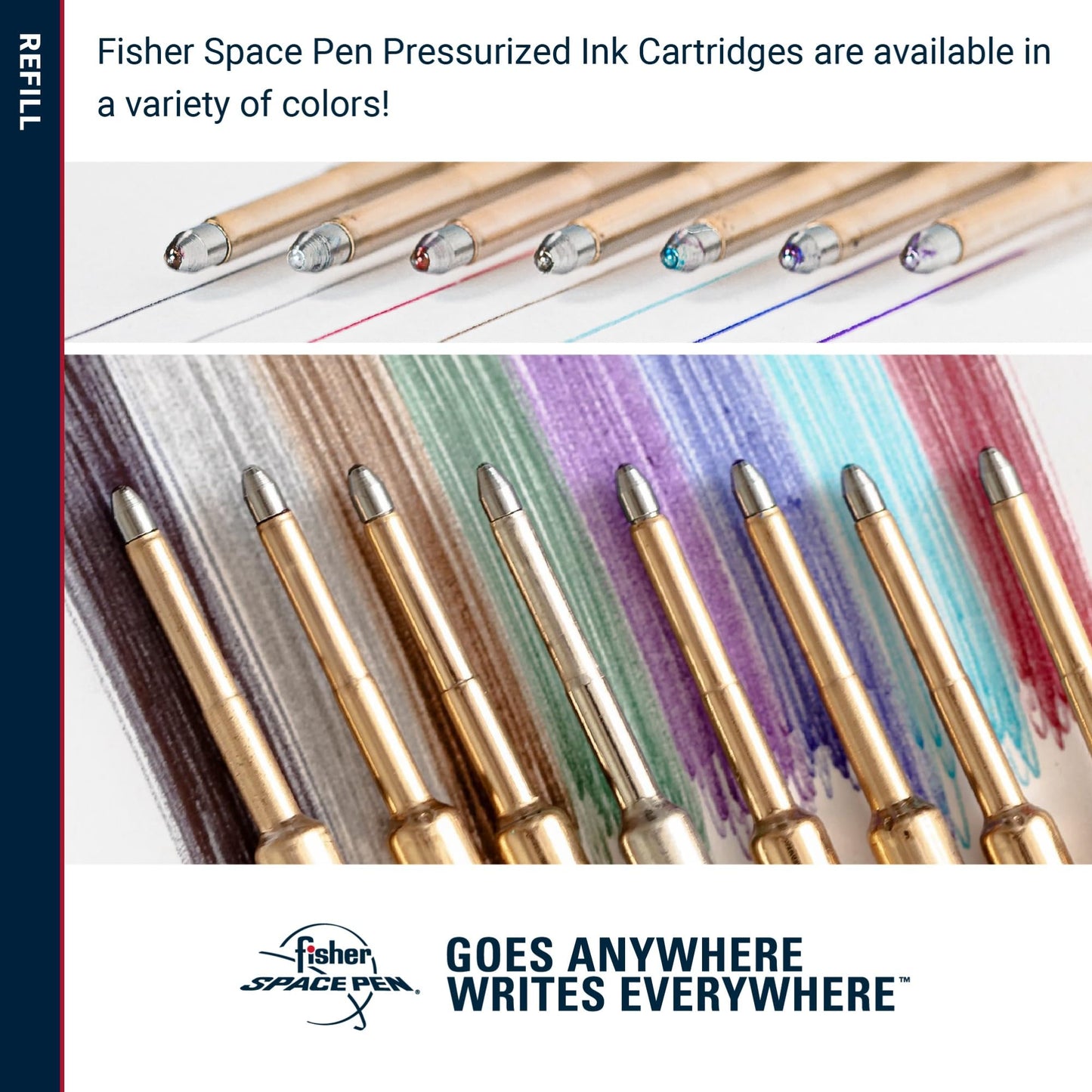 Fisher Space Pen SPR4F Black Ink Fine Point Refill