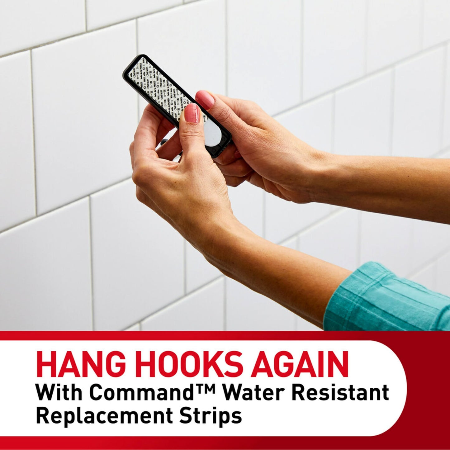 Command Water Resistant Replacement Strips