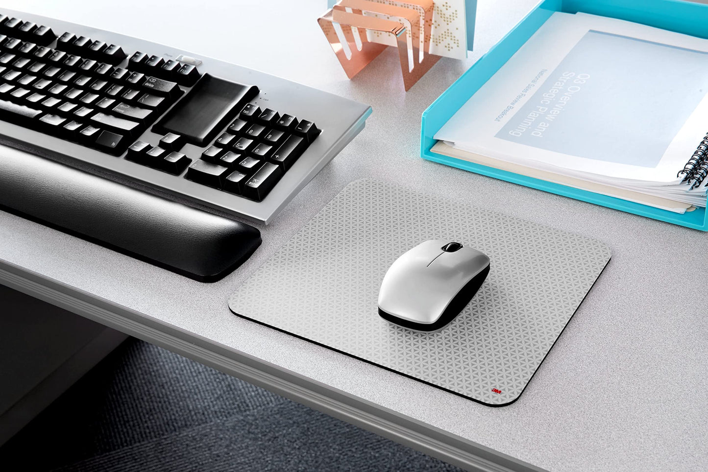 3M Precise Mouse Pad with Non-Skid Backing and Battery Saving Design-Bitmap