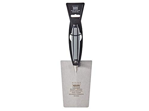 Ragni R6165S 6 1/2" Stainless Steel Bucket Trowel, Silver