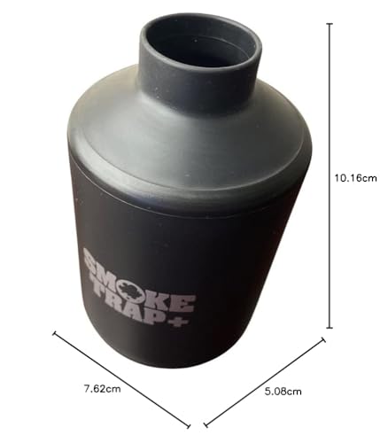 Smoke Trap + | Personal Air Filter (Sploof) - Smoke Filter with Replaceable Filters (Black)