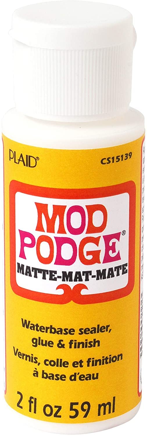 Plaid Crafts Mod Podge Waterbase Sealer, Glue and Finish, Matte Finish 59 ml