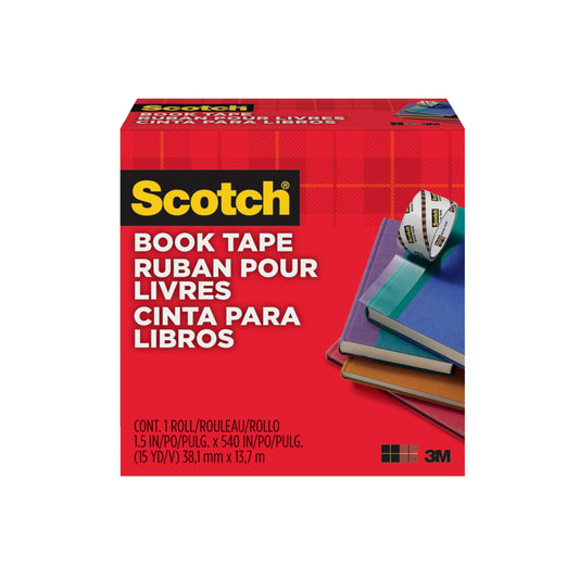 Scotch® Book Repair Restoration Protective Tape - 38.1mmx13.7m