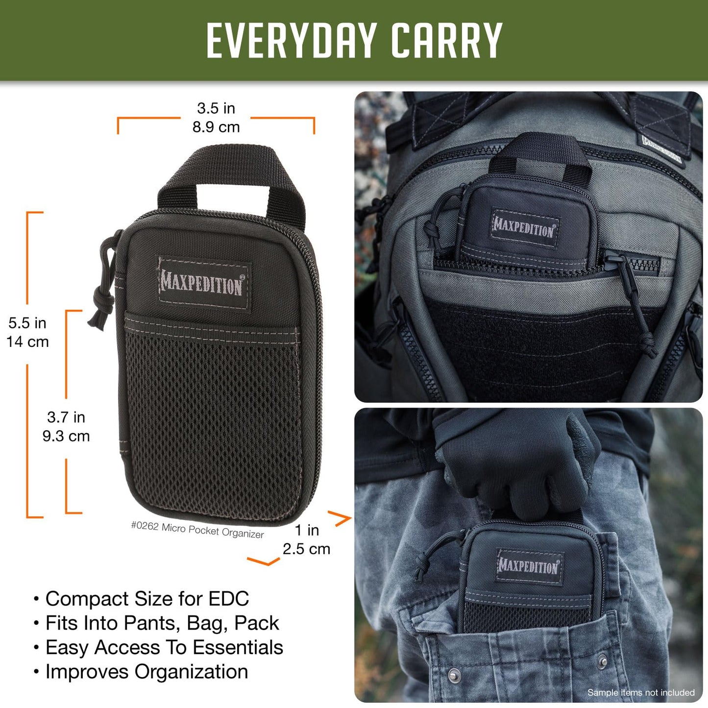 Maxpedition Micro Pocket Organiser