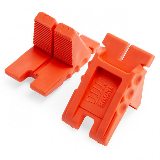 Ragni RCB-O2RAGNI Orange Corner Blocks - 2 Pack